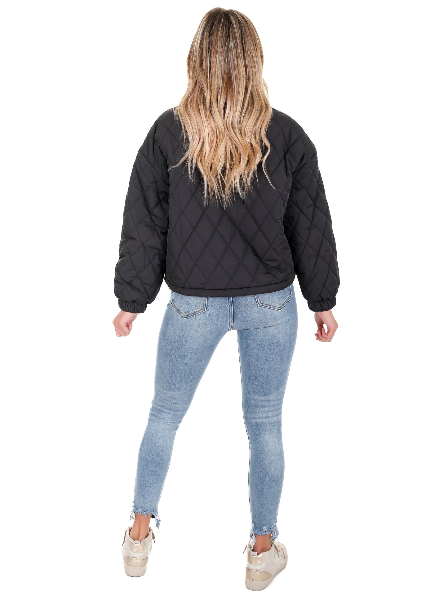 Just That Girl Quilted Jacket