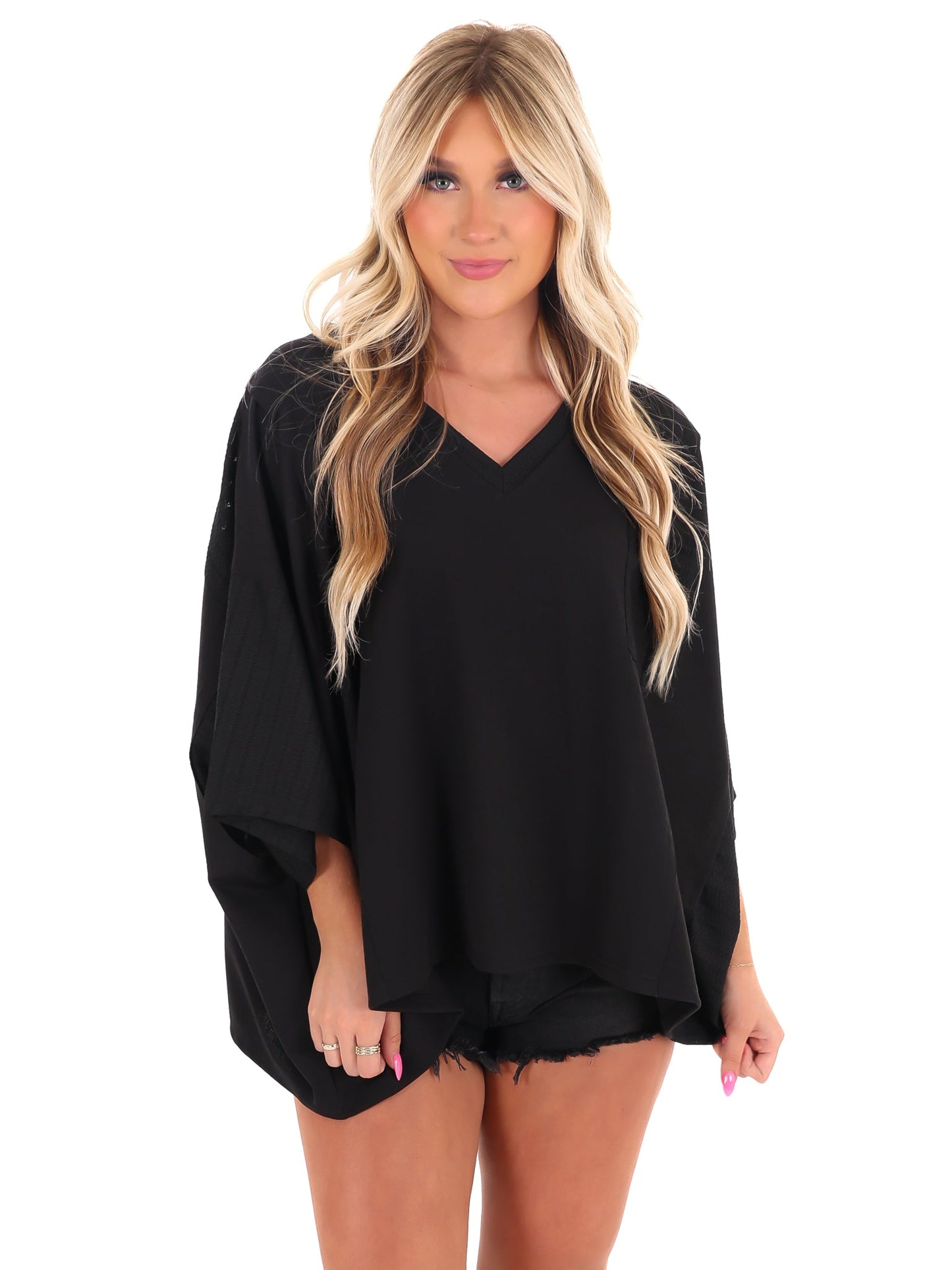 So Cool Easy V-Neck Top