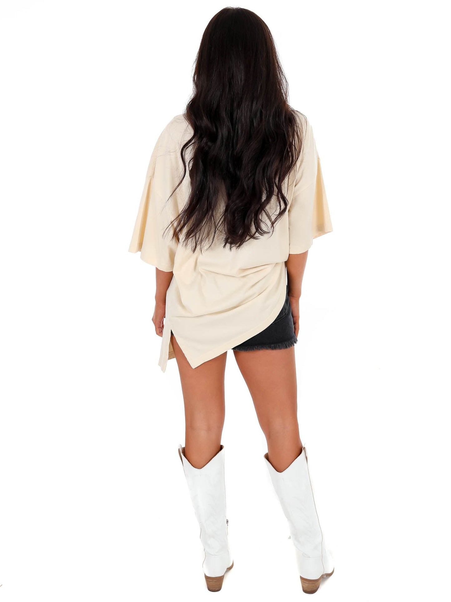 Oversized Glitter TN Tee