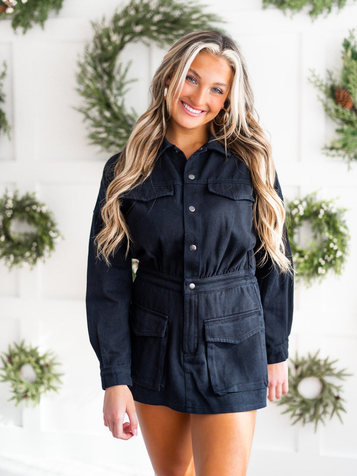 Kind of Beautiful Denim Romper