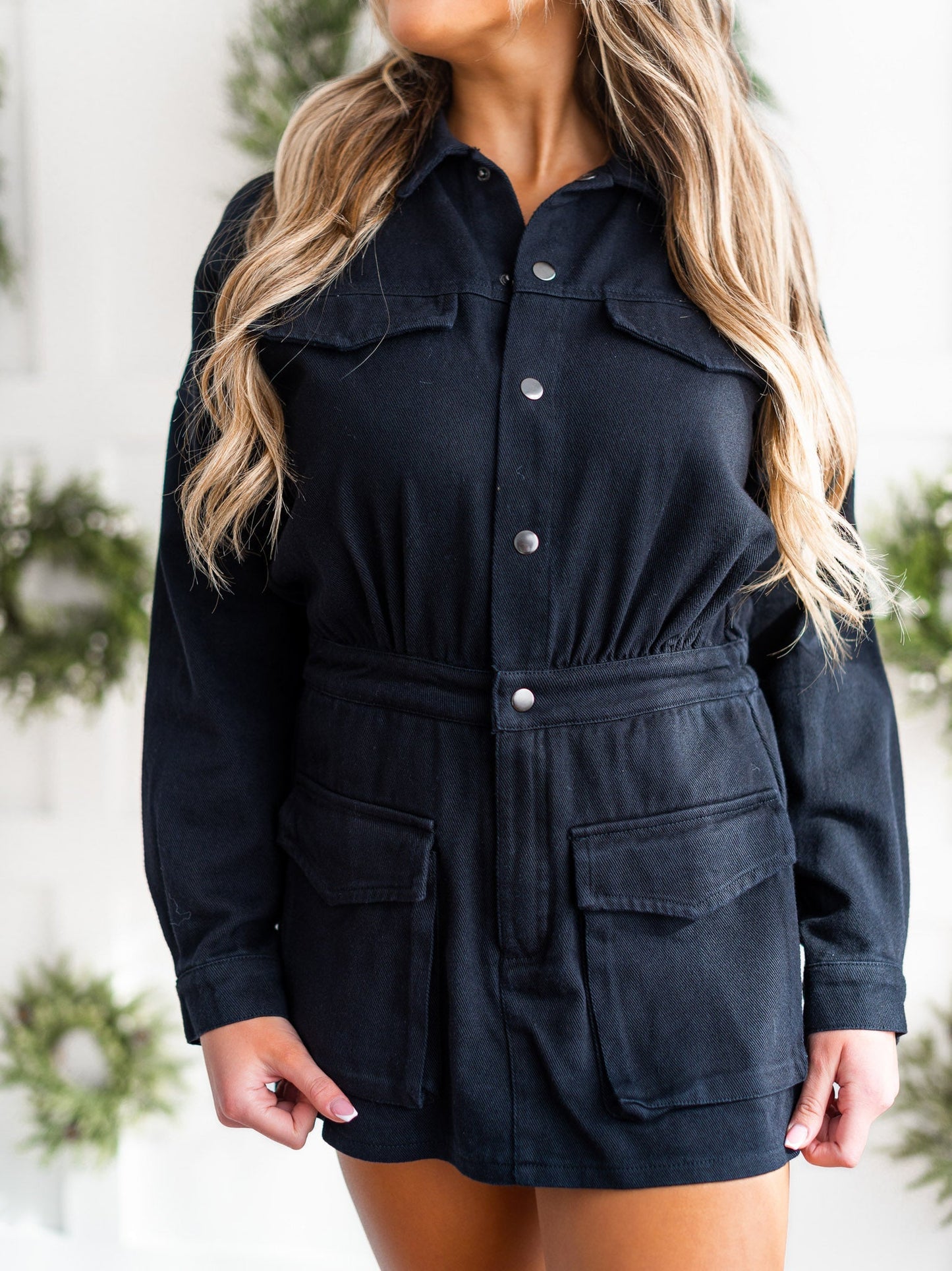 Kind of Beautiful Denim Romper