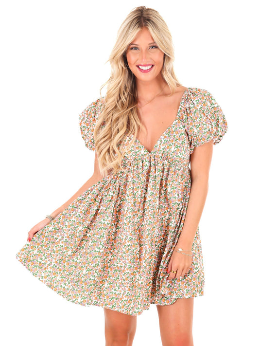 One Thing Right Floral Dress