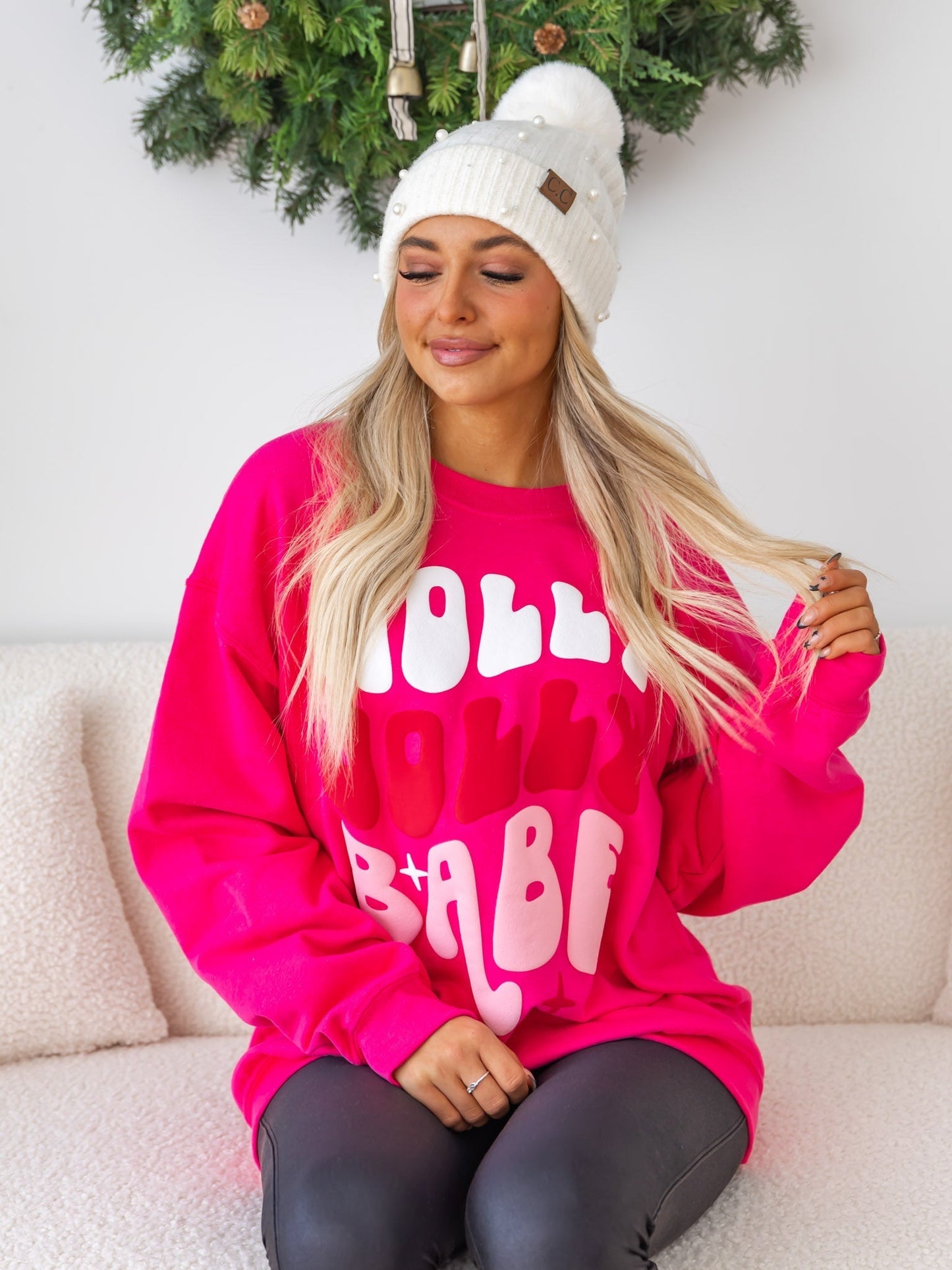 Holly Jolly Babe Sweatshirt