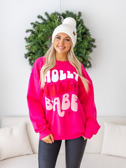 Holly Jolly Babe Sweatshirt