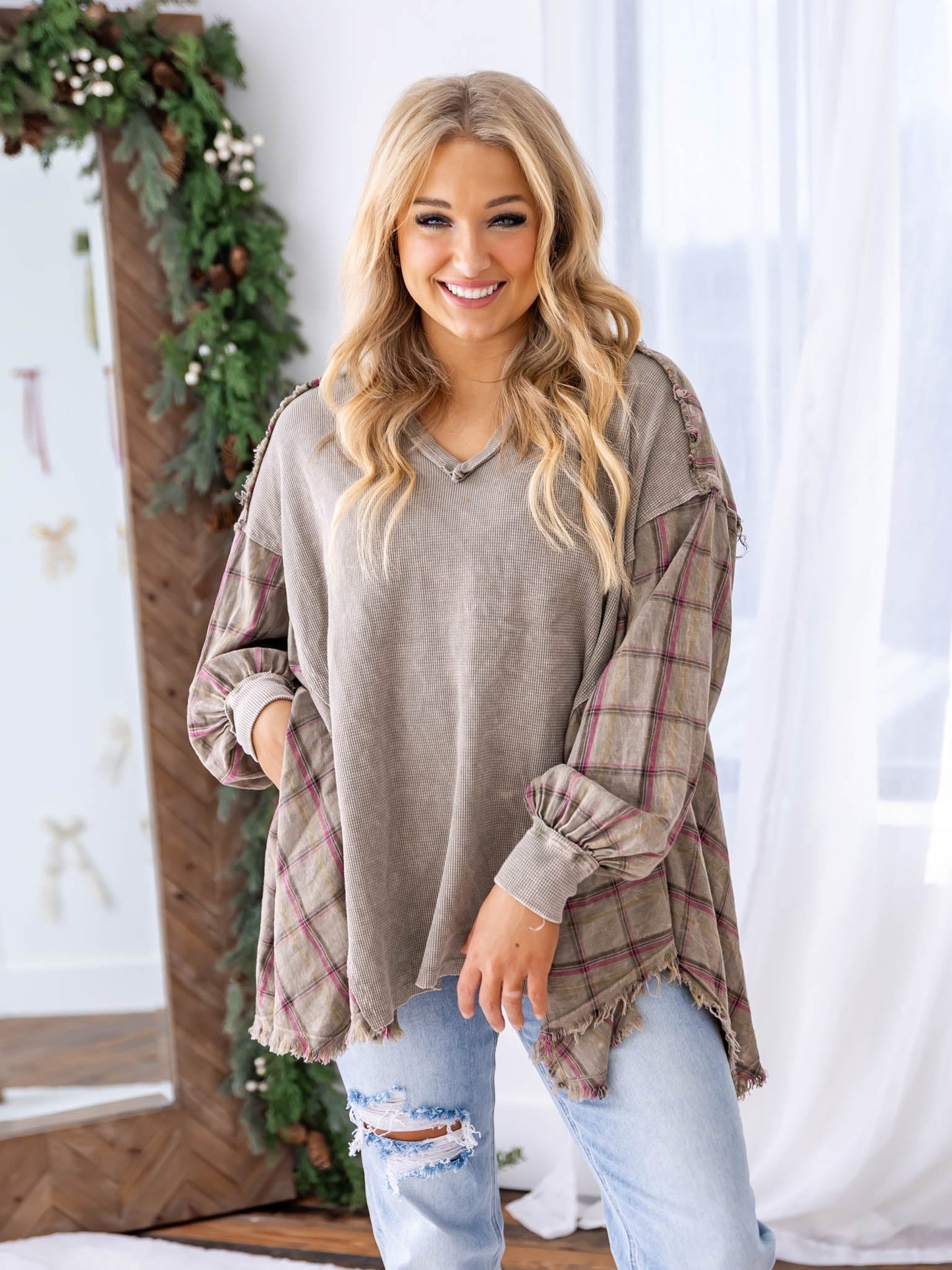Moving On Up Pullover