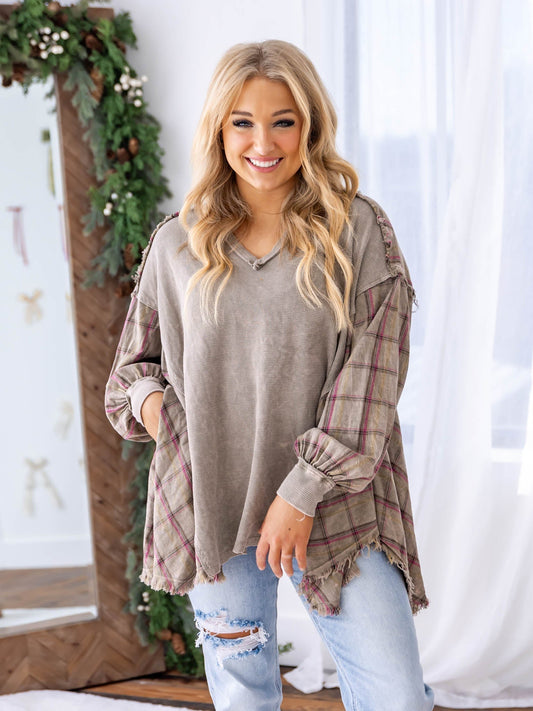 Moving On Up Pullover