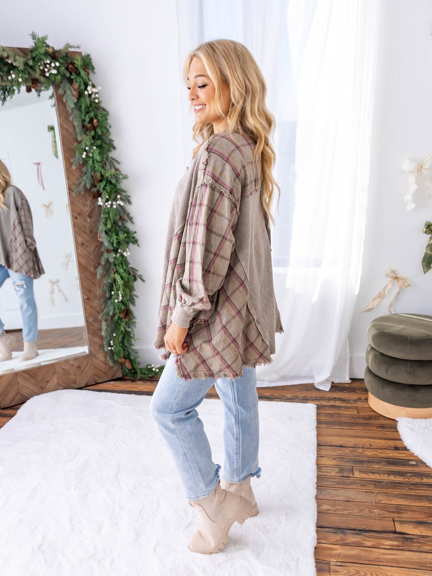 Moving On Up Pullover