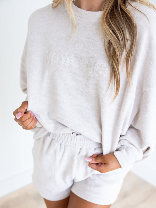 New York Towel Sweatshirt
