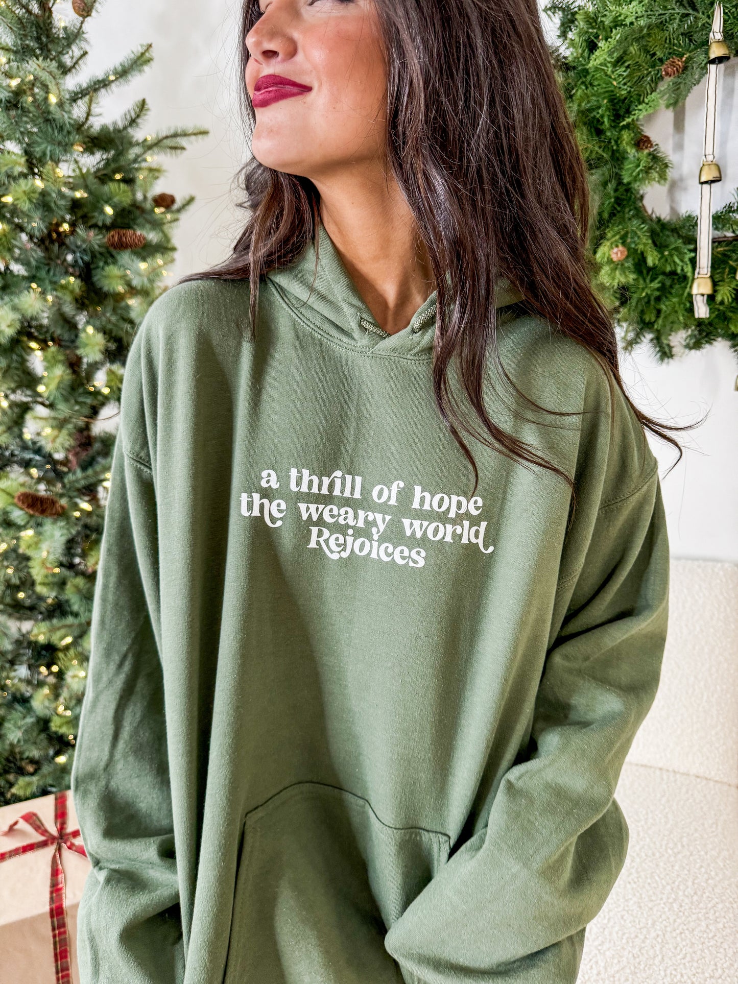 Oh Holy Night Graphic Hoodie