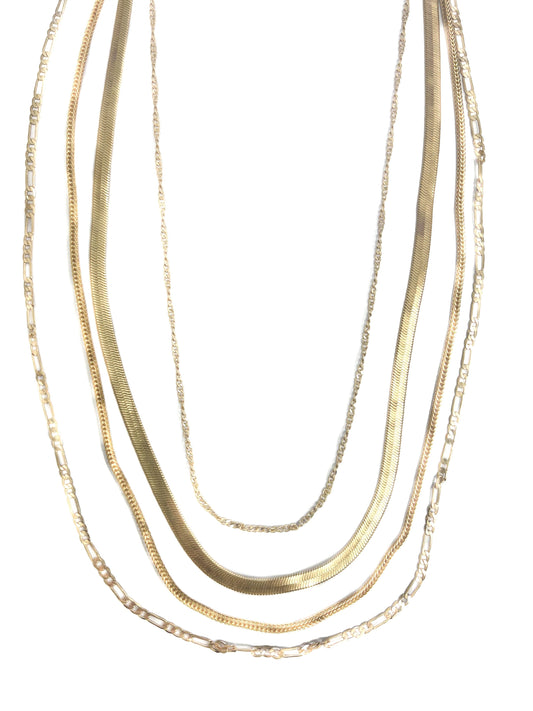 Layered Gold Necklace