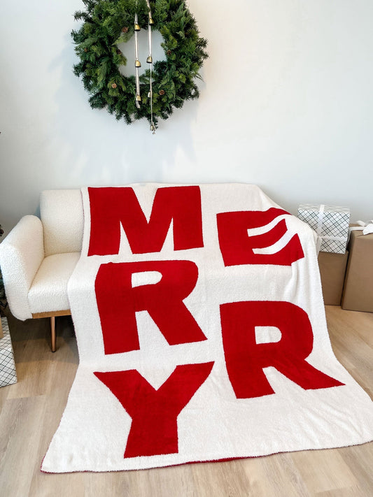 Jumbo Merry Plush Blanket