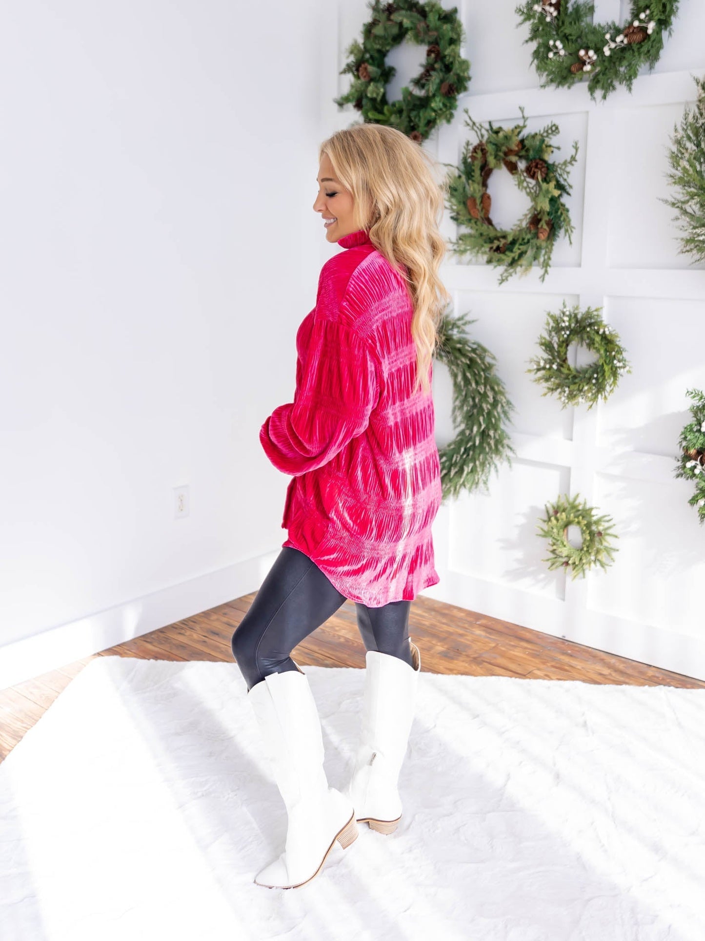 Something in the Way Velvet Top