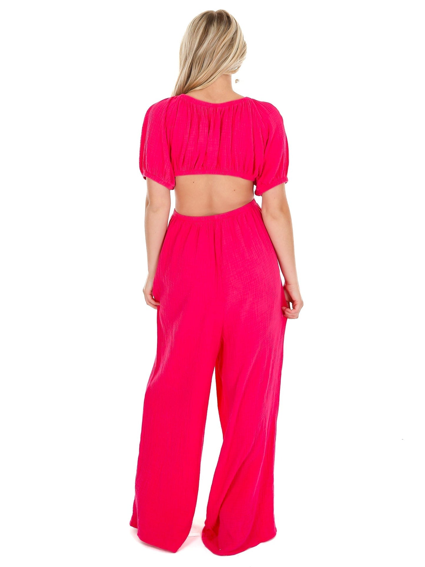 Take Your Chance Cut Out Jumpsuit
