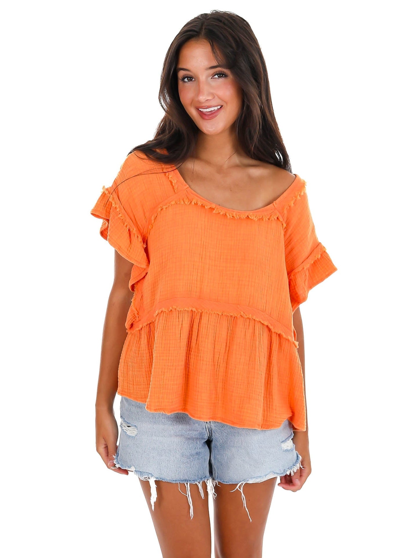 Me and You Gauze Top