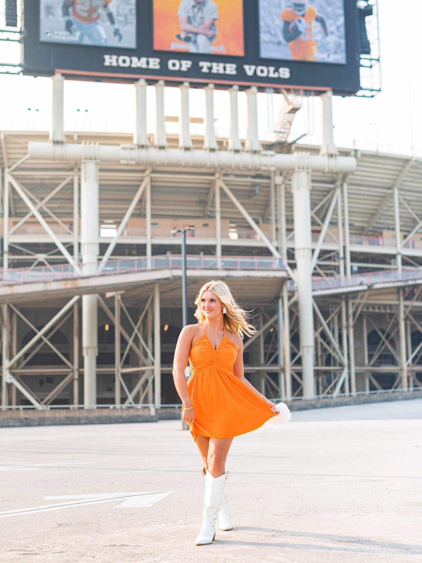 Love the Game Halter Dress