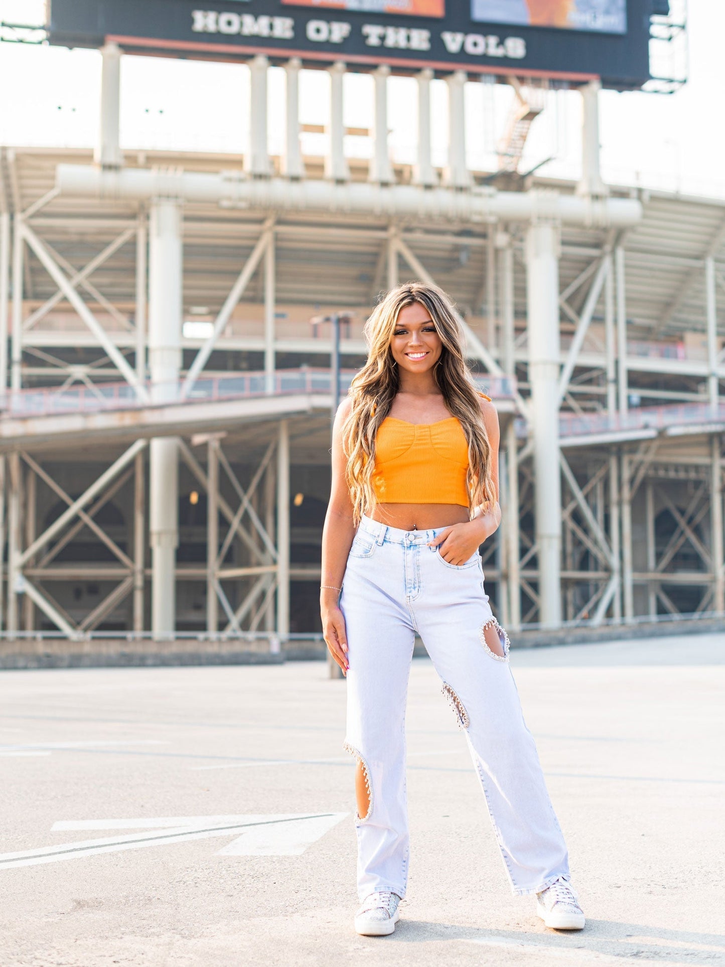 Kick Off Crop Top