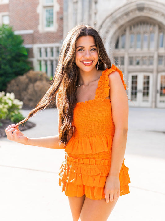 It's Game Time Ruffle Two Piece Set