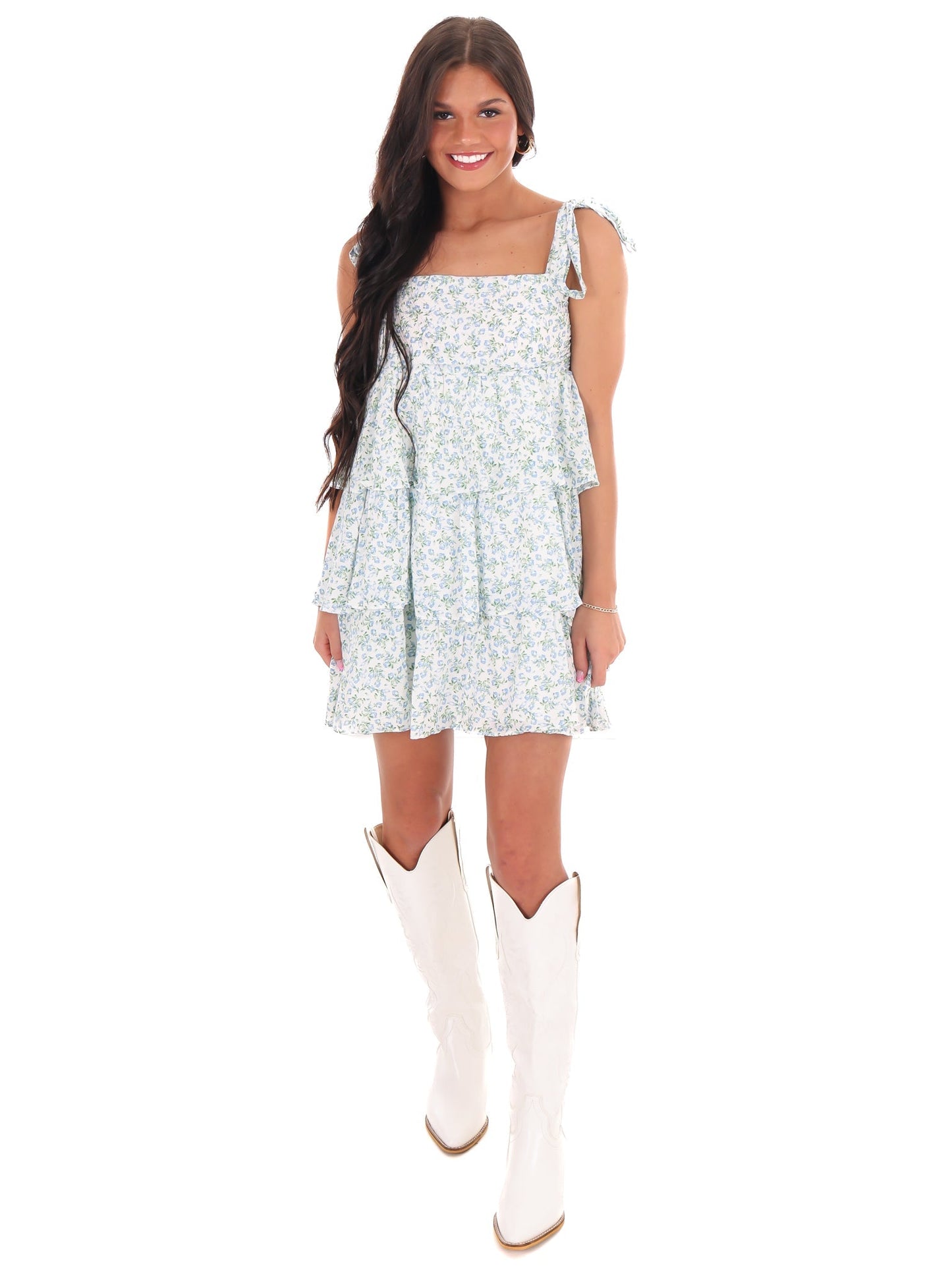Moments of Me Floral Mini Dress