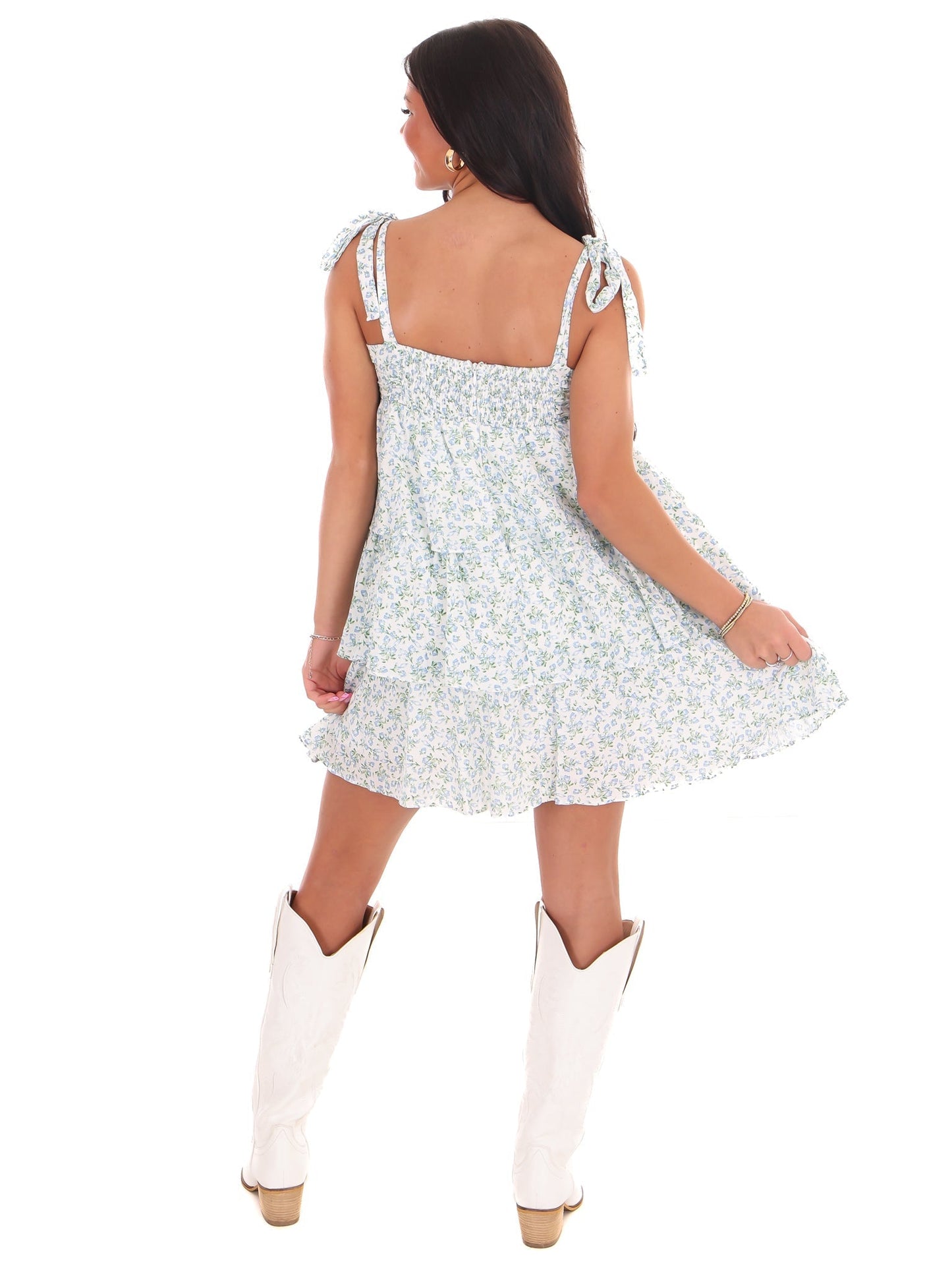 Moments of Me Floral Mini Dress