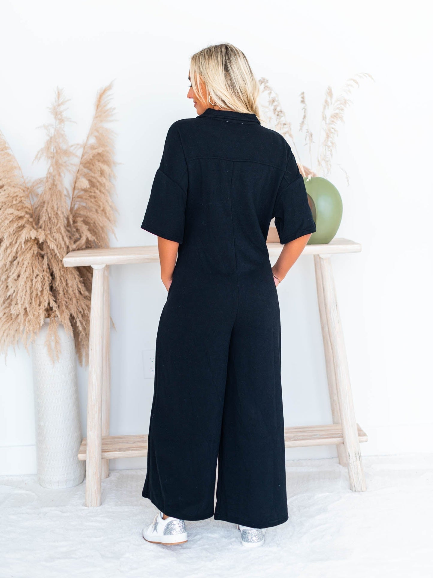 Make It Happen Wide Leg Jumpsuit