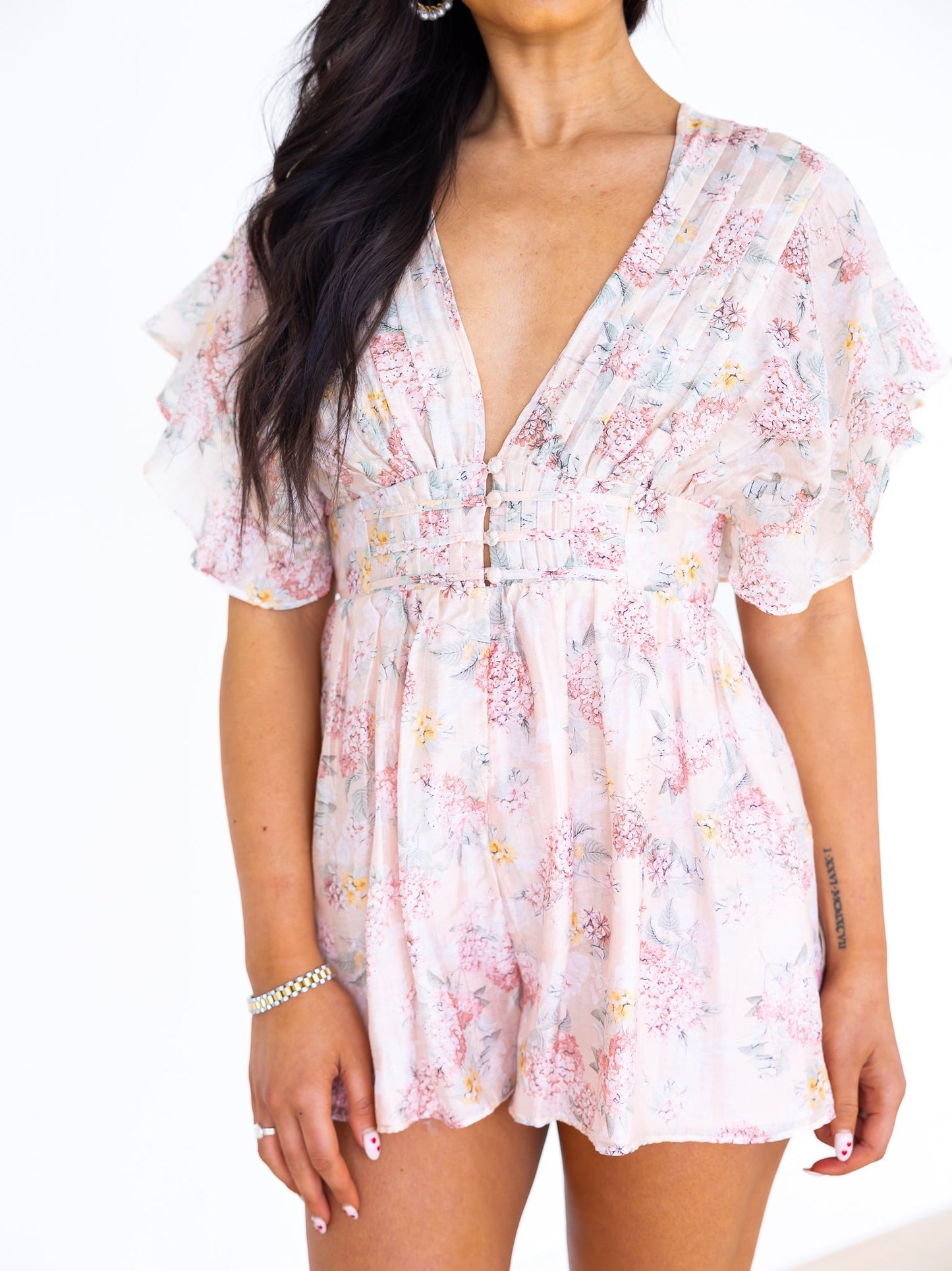 Seeing Love Floral Romper