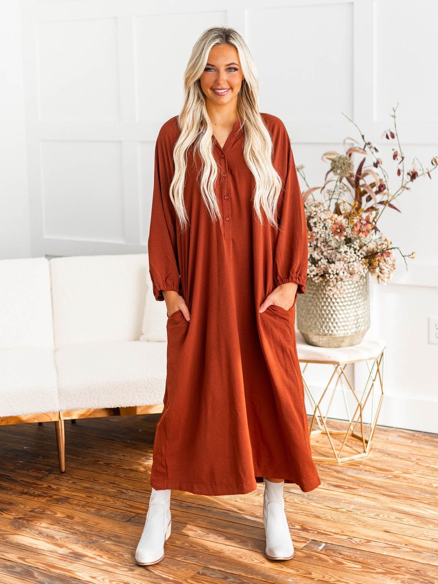 So Much to Say Midi Dress