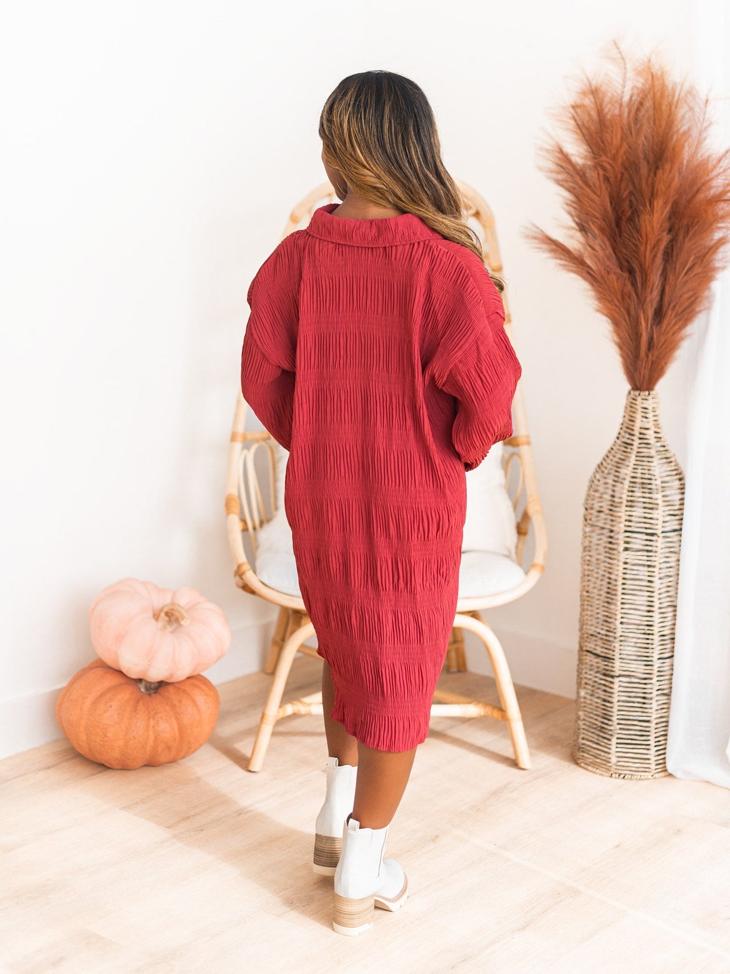 No Limits Shirt Dress