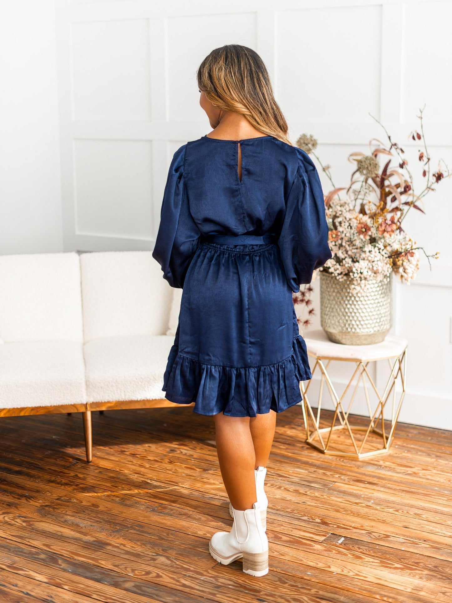 Hope You Remember Satin Dress