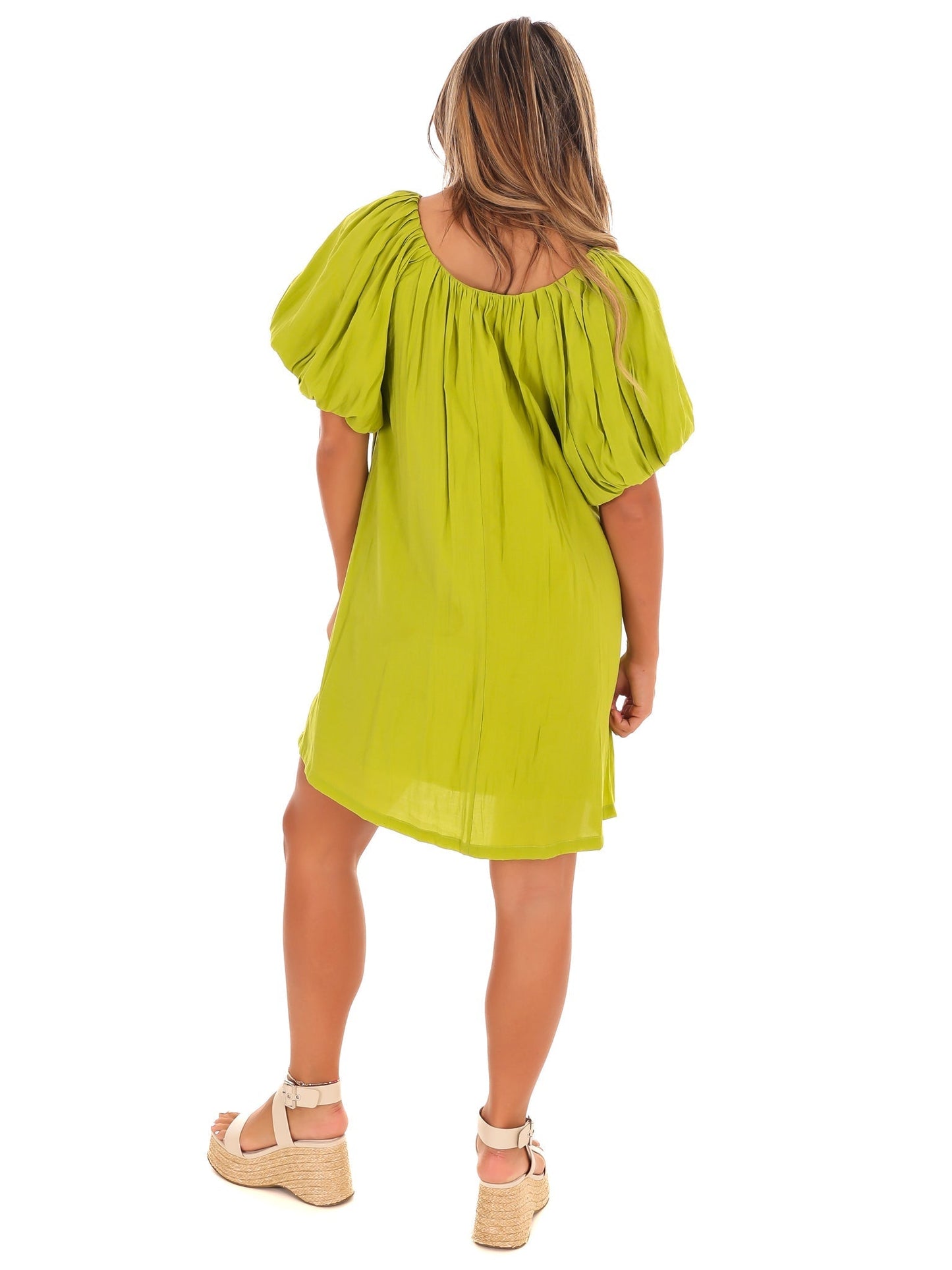 Perfectly Pleated Mini Dress