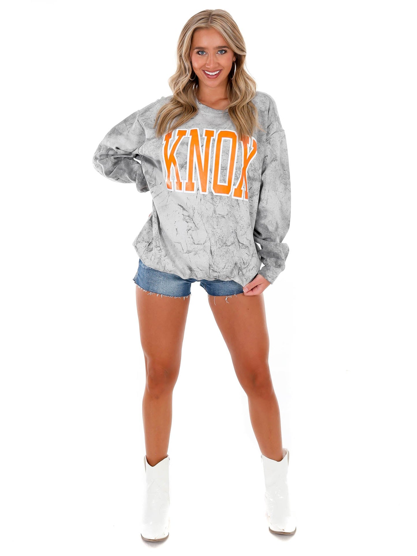 Knox is Our City Colorblast Sweatshirt