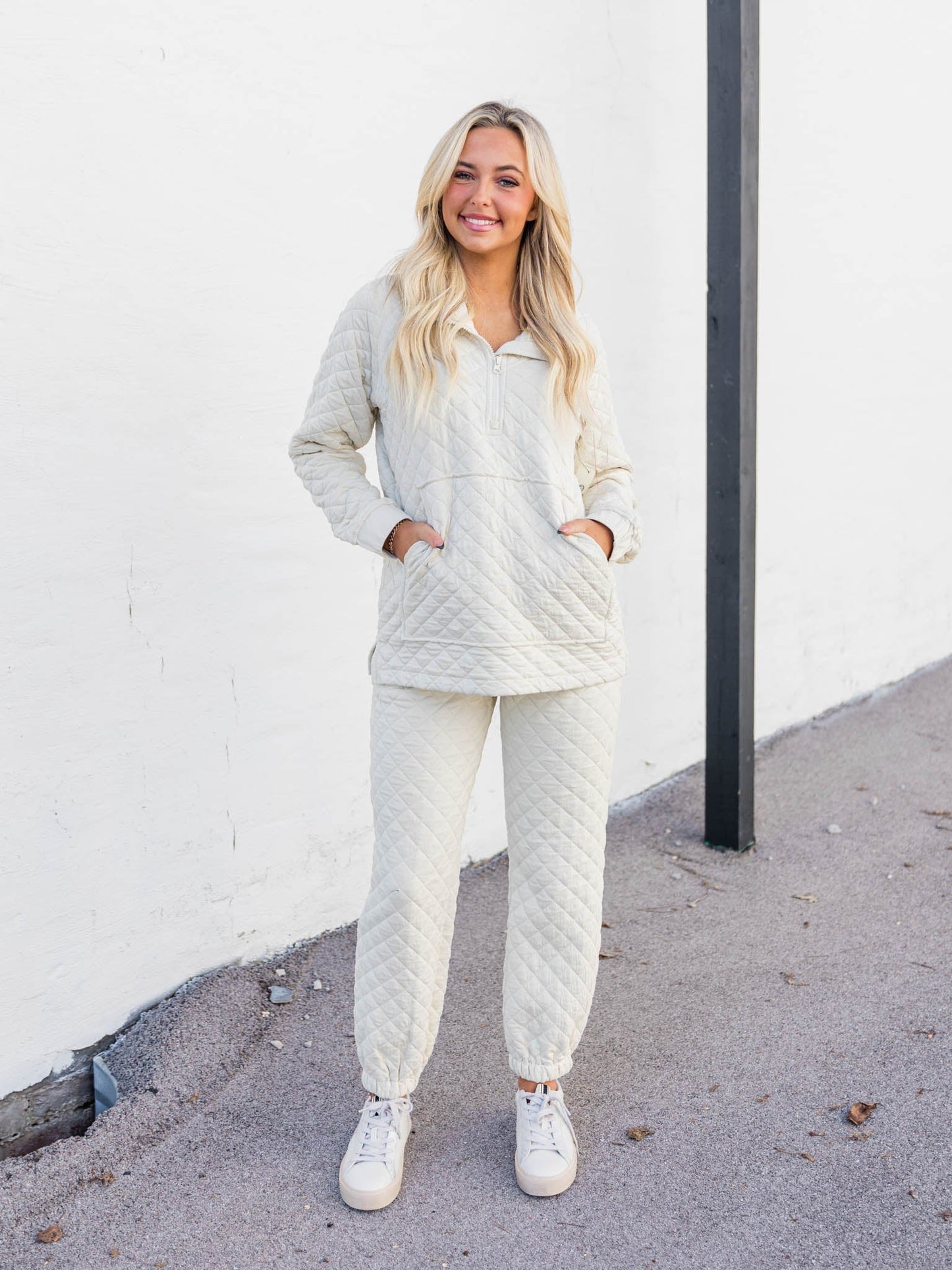 On Second Thought Quilted Two Piece Set