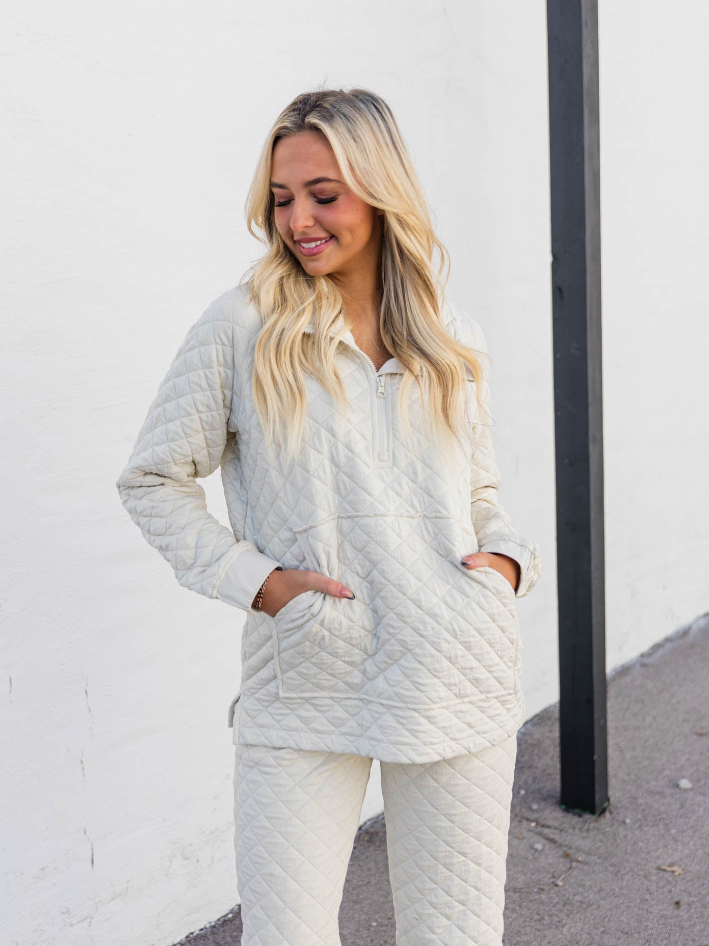 On Second Thought Quilted Two Piece Set