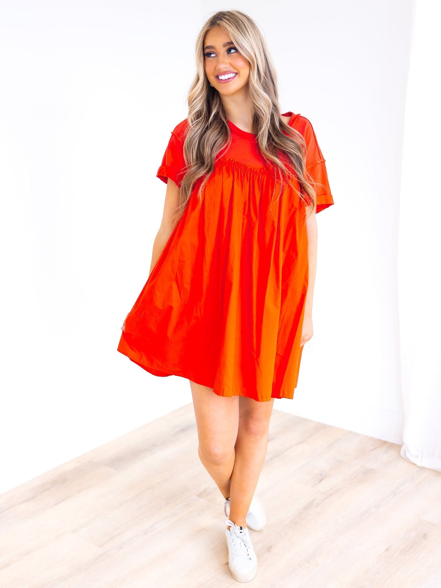 In This Together Contrast Dress