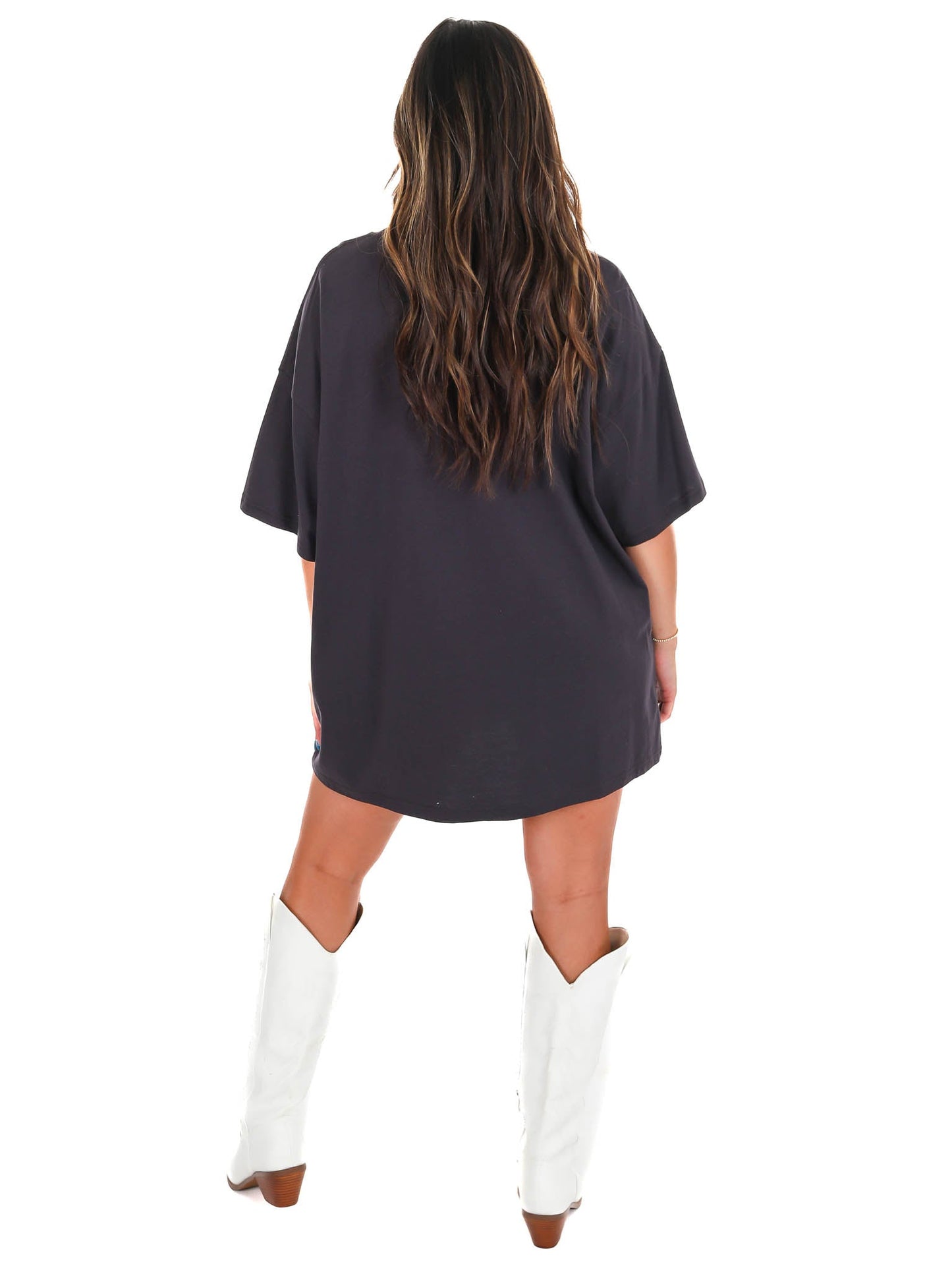 Rolling Stones Rock 'Em Vols Oversized Distressed Tee