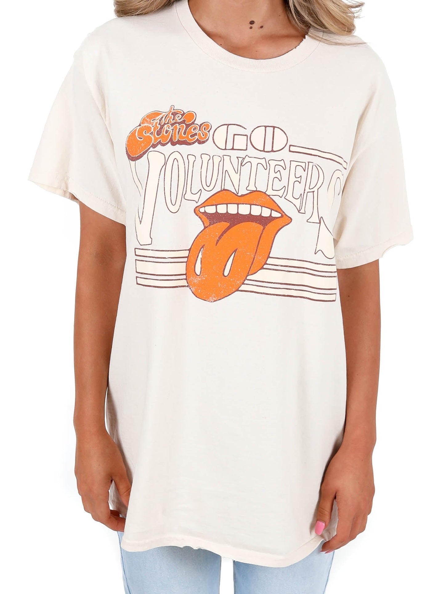 Rolling Stones Go Volunteers Tee