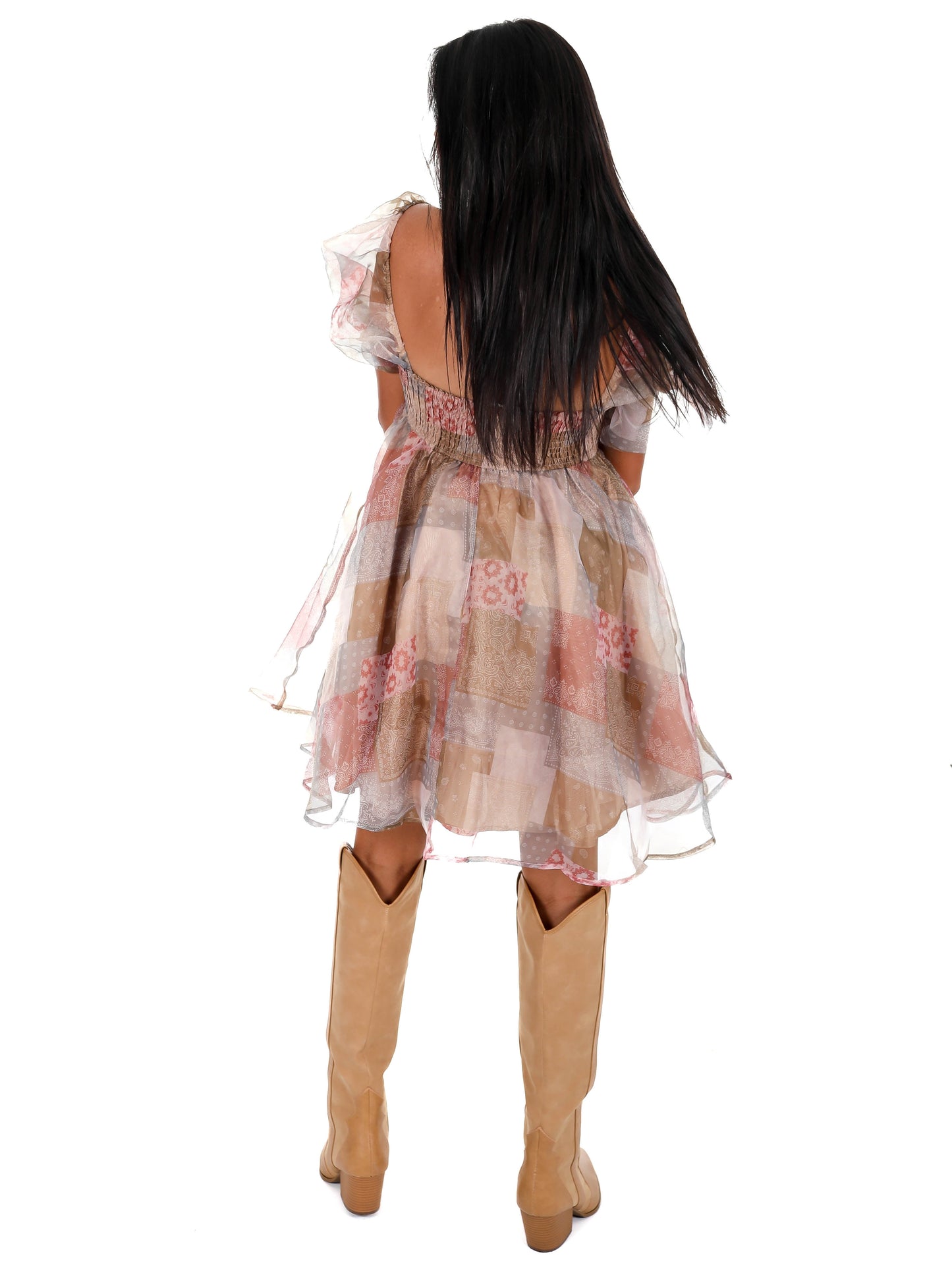 Meet Again Organza Mini Dress