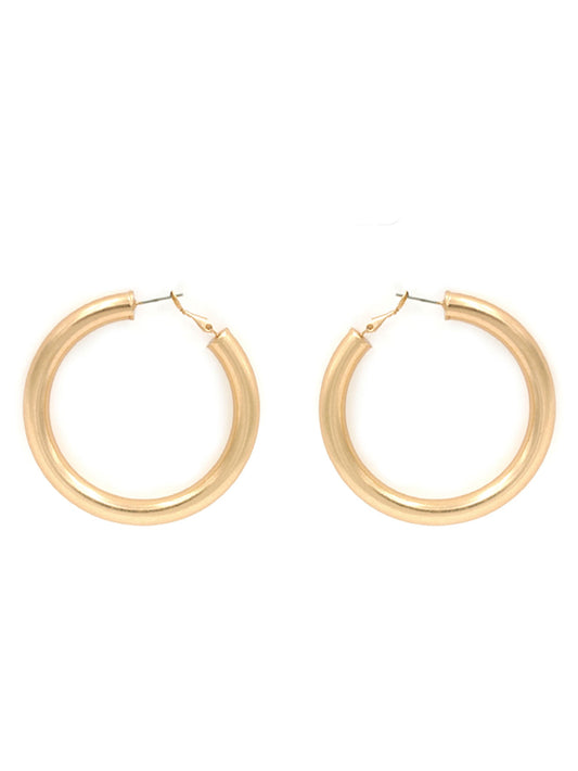 Cute Hollow Hoops