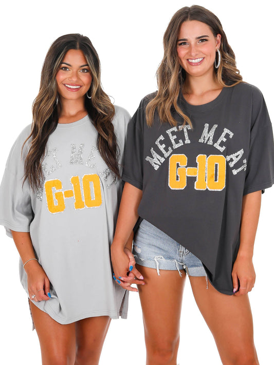 Meet Me at G-10 Oversized Tee