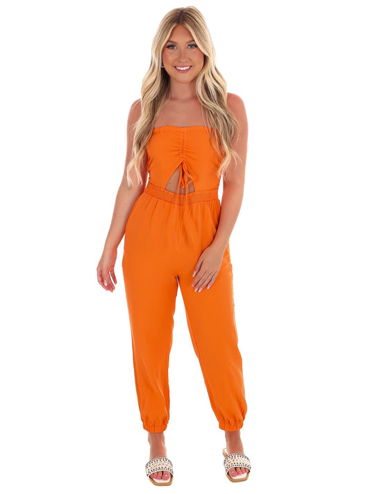 Tennessee Triumph Strapless Jumpsuit