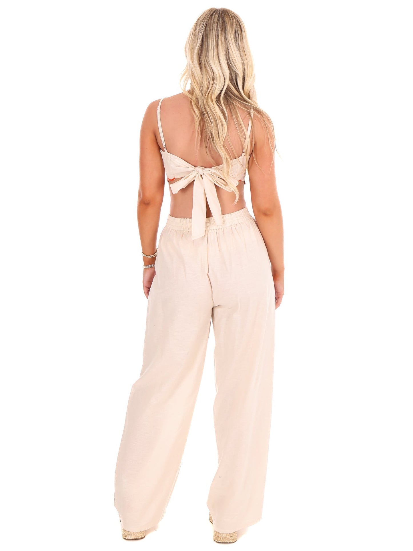 Island Chic Embroidered Two Piece Set