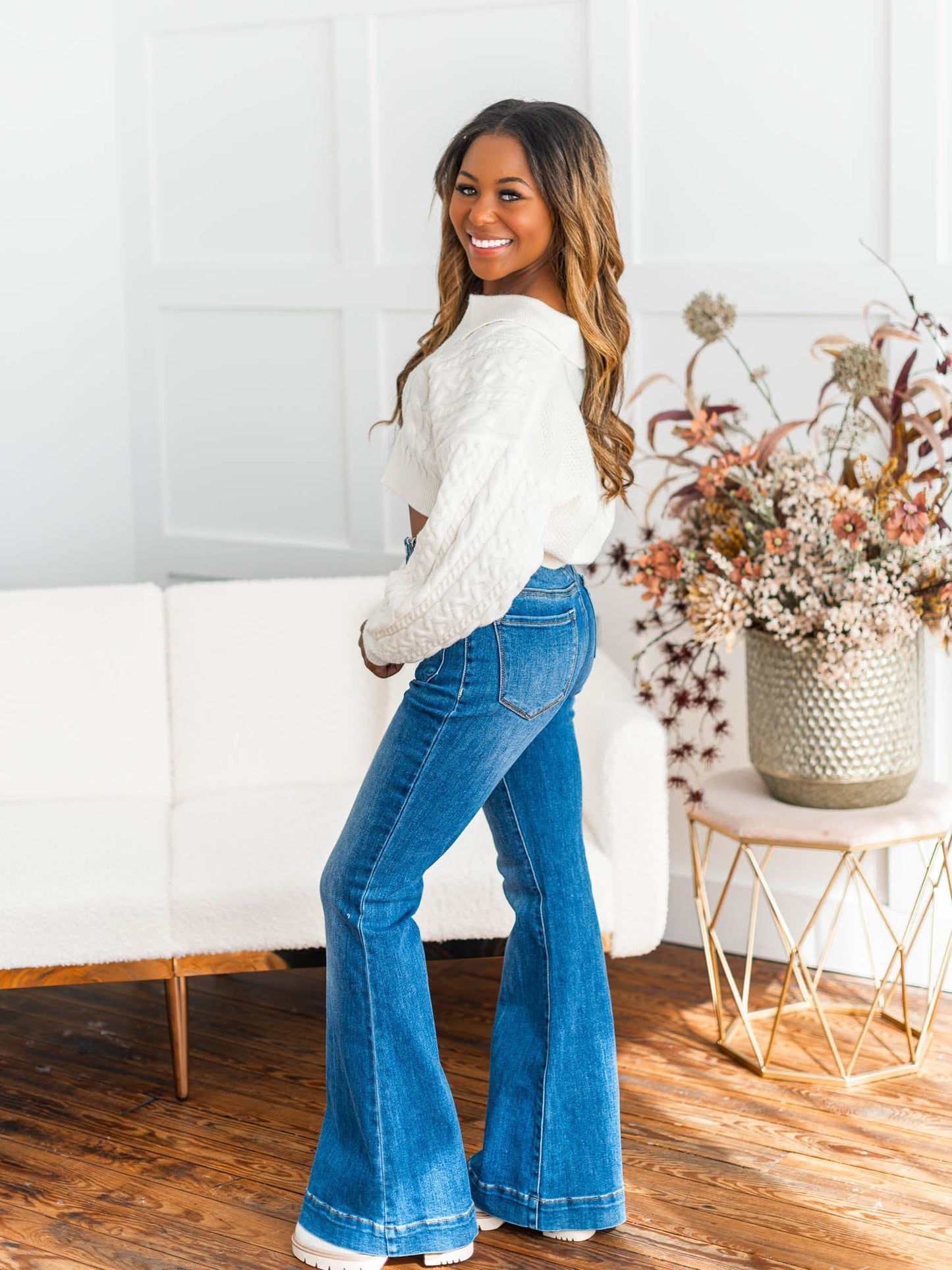 Life That's Good Cropped Sweater