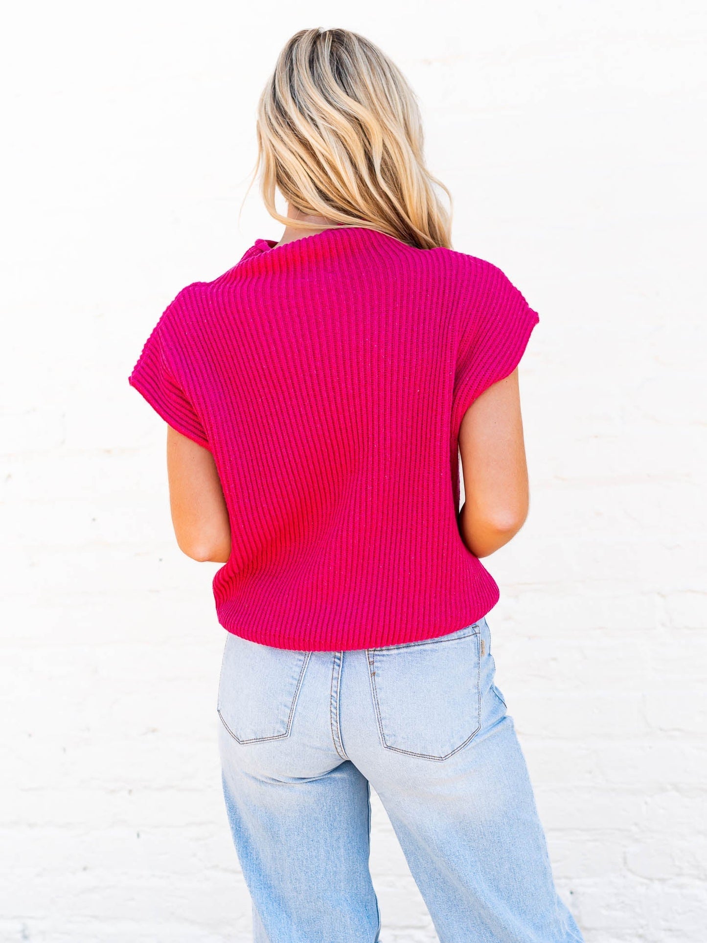 Make Them Notice Turtleneck Sweater Vest