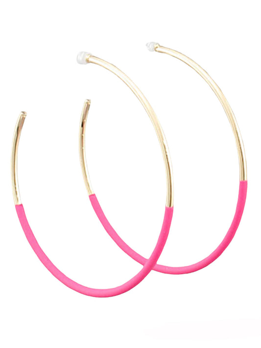Half Color Coated Hoops