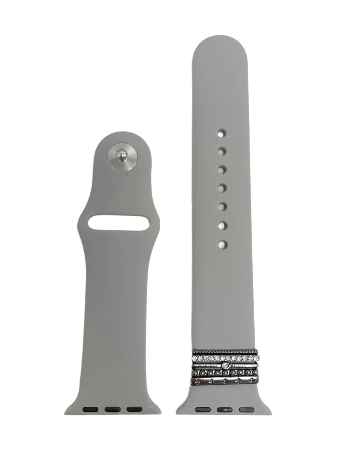 Solid Silicone Band with Rings