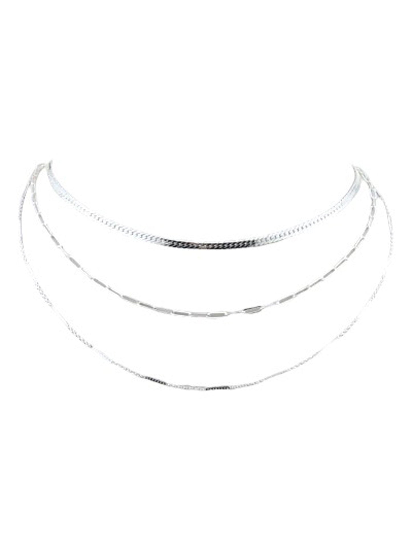 Mix Chain Layered Necklace