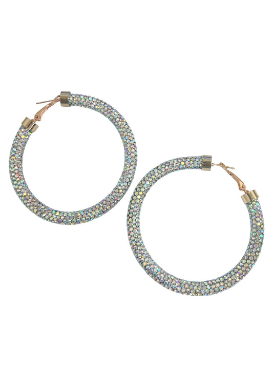 Sparkle Hoop Earrings