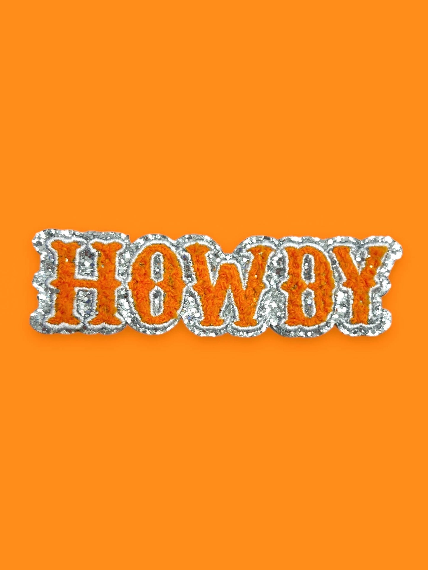 Howdy Chenille Sticker