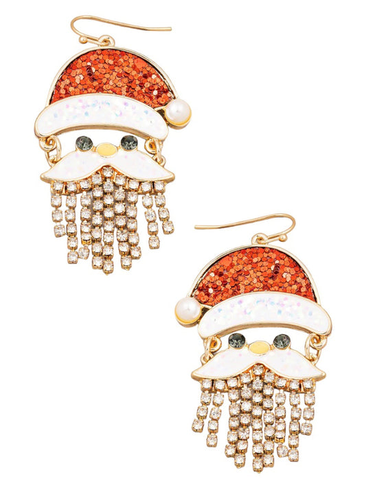Christmas Santa Earring
