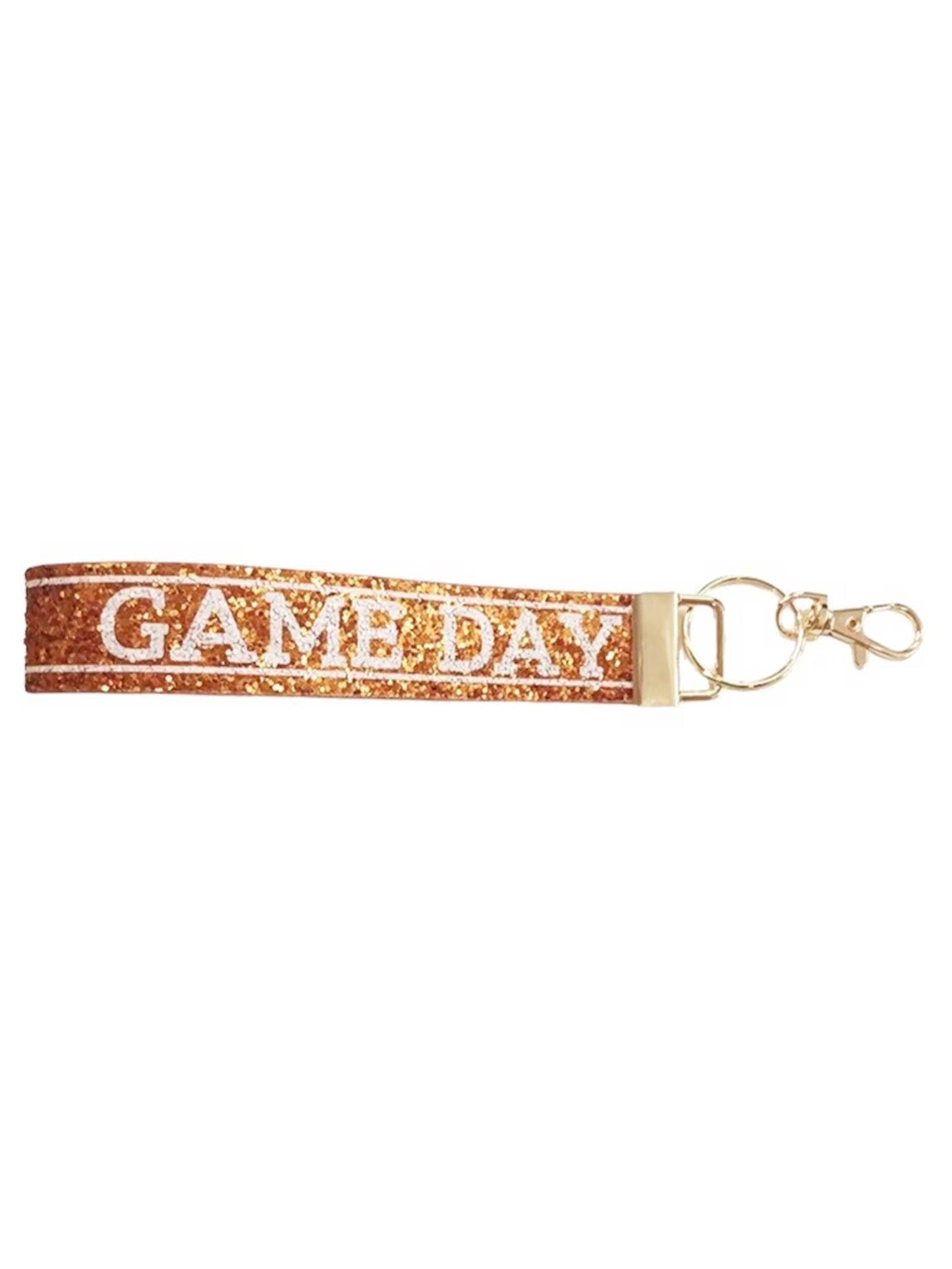 Glitter Game Day Wrist Strap
