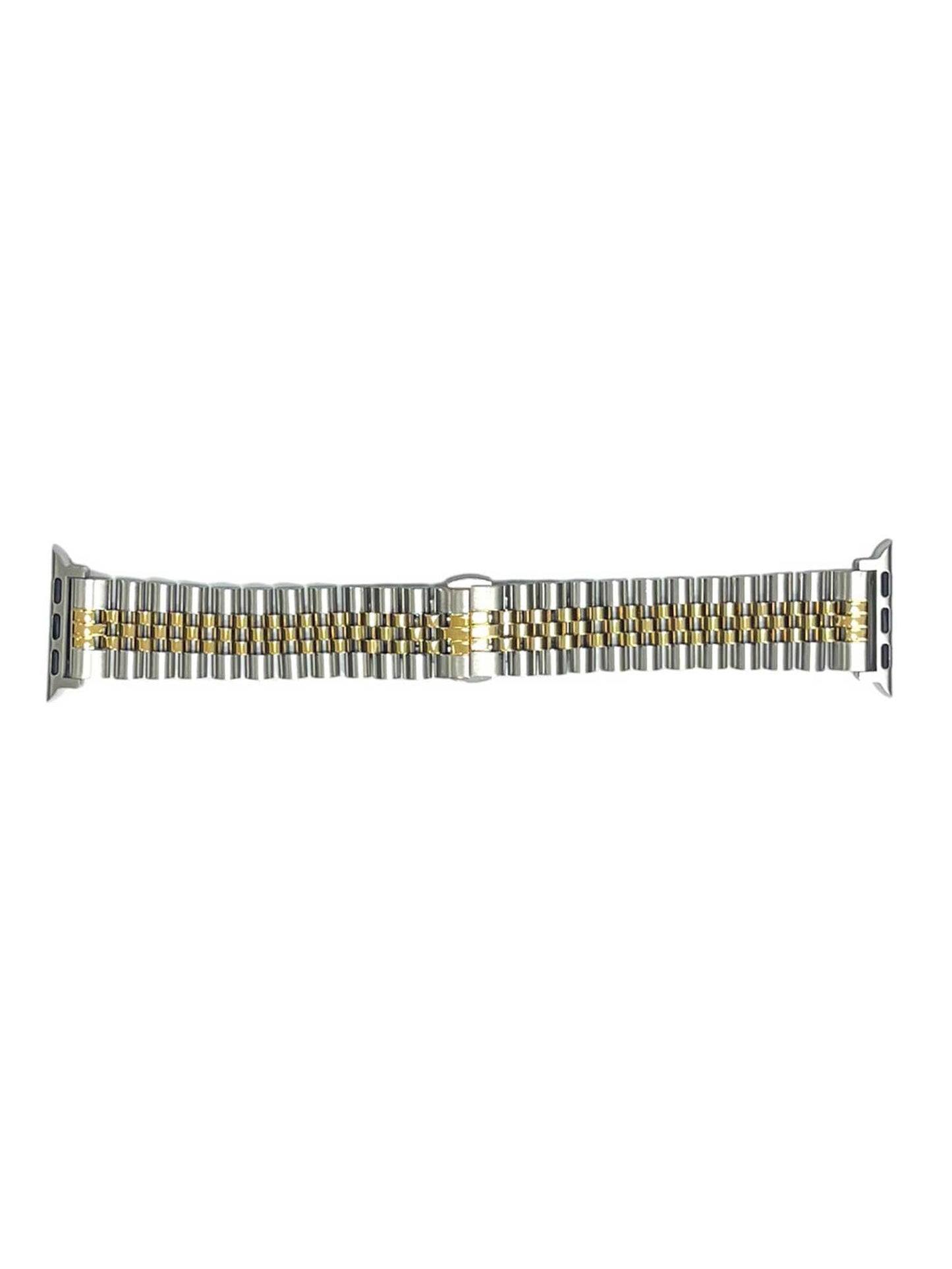 Two Tone Stainless Steel Smart Watch Band